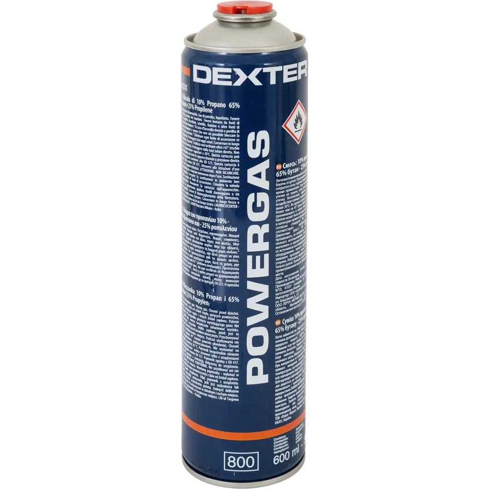 Газовый баллон Dexter 600 мл для паяльных ламп 81972953 STLM-0016204