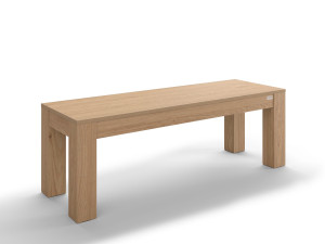 Дубовая скамья