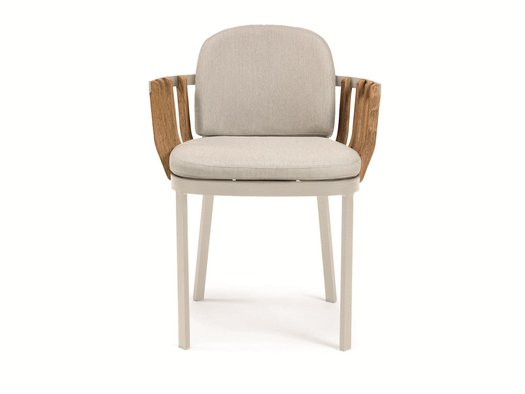 Стул для сада из тикового дерева с подлокотниками Ethimo ARCH-00131586 - Вид №18