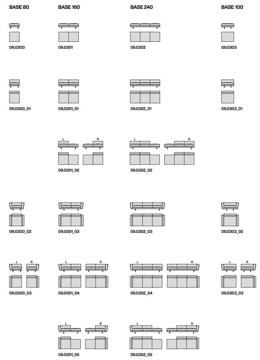 Ткань диван Porada Twenty ARCH-00133423 - Вид №5