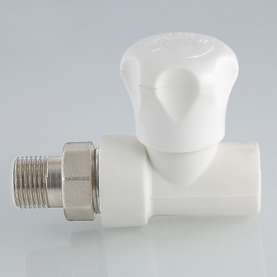 VTp.717.V.02004 Клапан полипропиленовый со сгоном прямой Valtec 20 мм х 1/2"  - Вид №4