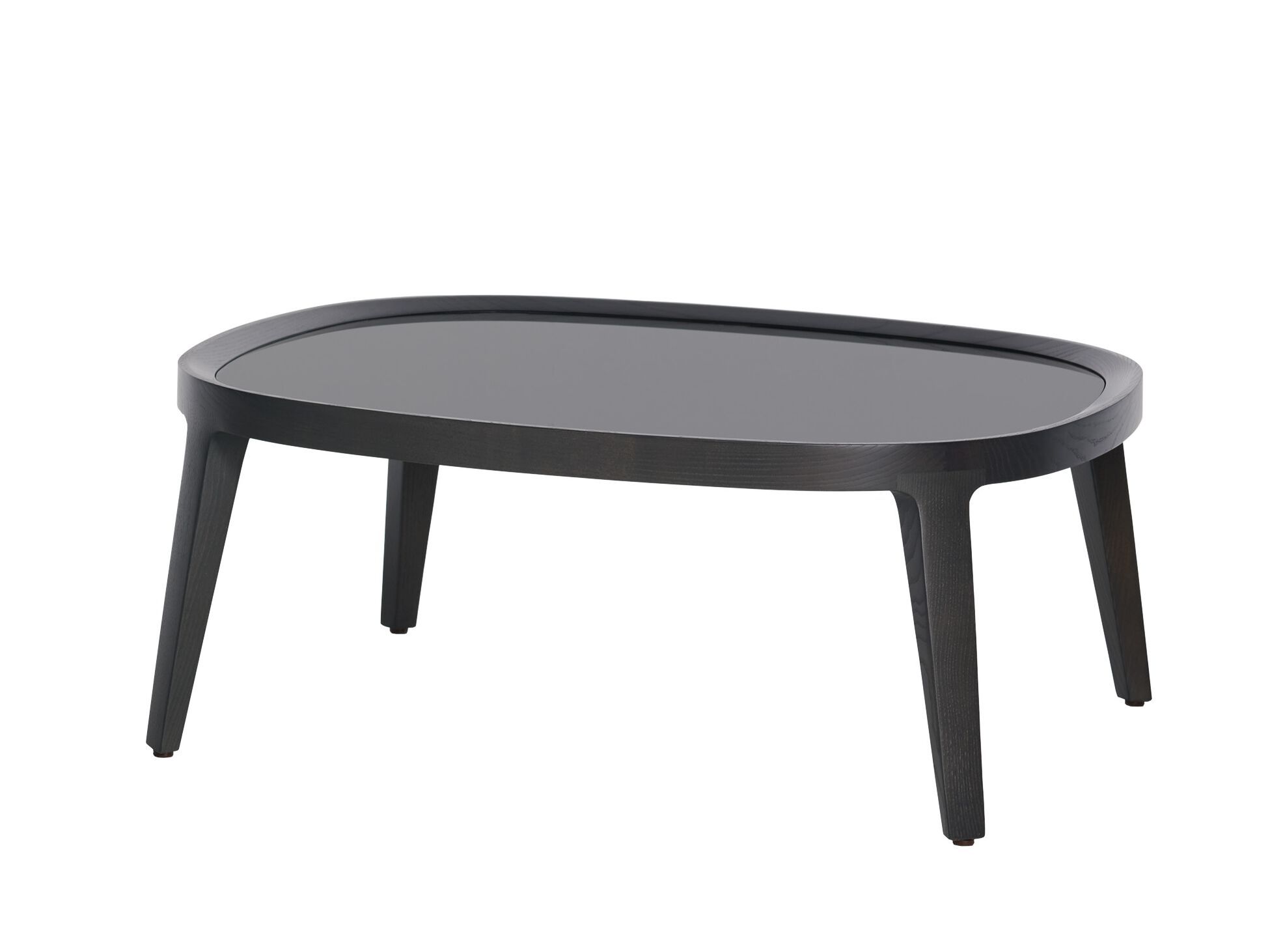 Низкий прямоугольный журнальный столик из ясеня Potocco весна ARCH-00011436