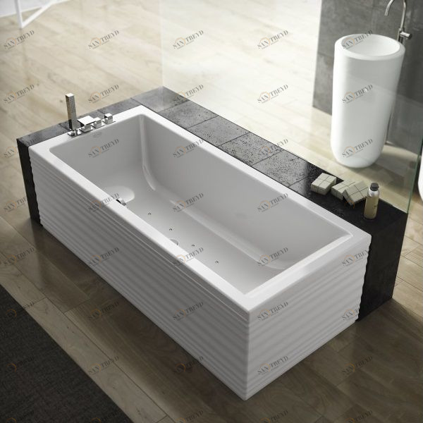 Ванна с наддувом без панелей Moove Blower 160 9B50-052 Dx Jacuzzi 9B50052DX