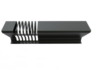 Скамья со стальной стойкой для велосипеда