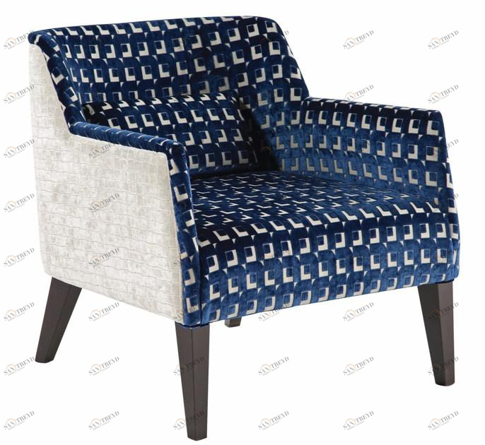 Roche Bobois Кресло из ткани с подлокотниками sun-id-1492426