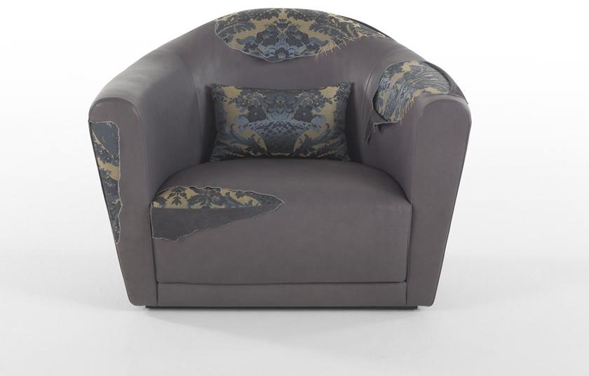 JCP UNIVERSE Кожаное кресло с подлокотниками Flygrade sun-id-1458101 - Вид №3