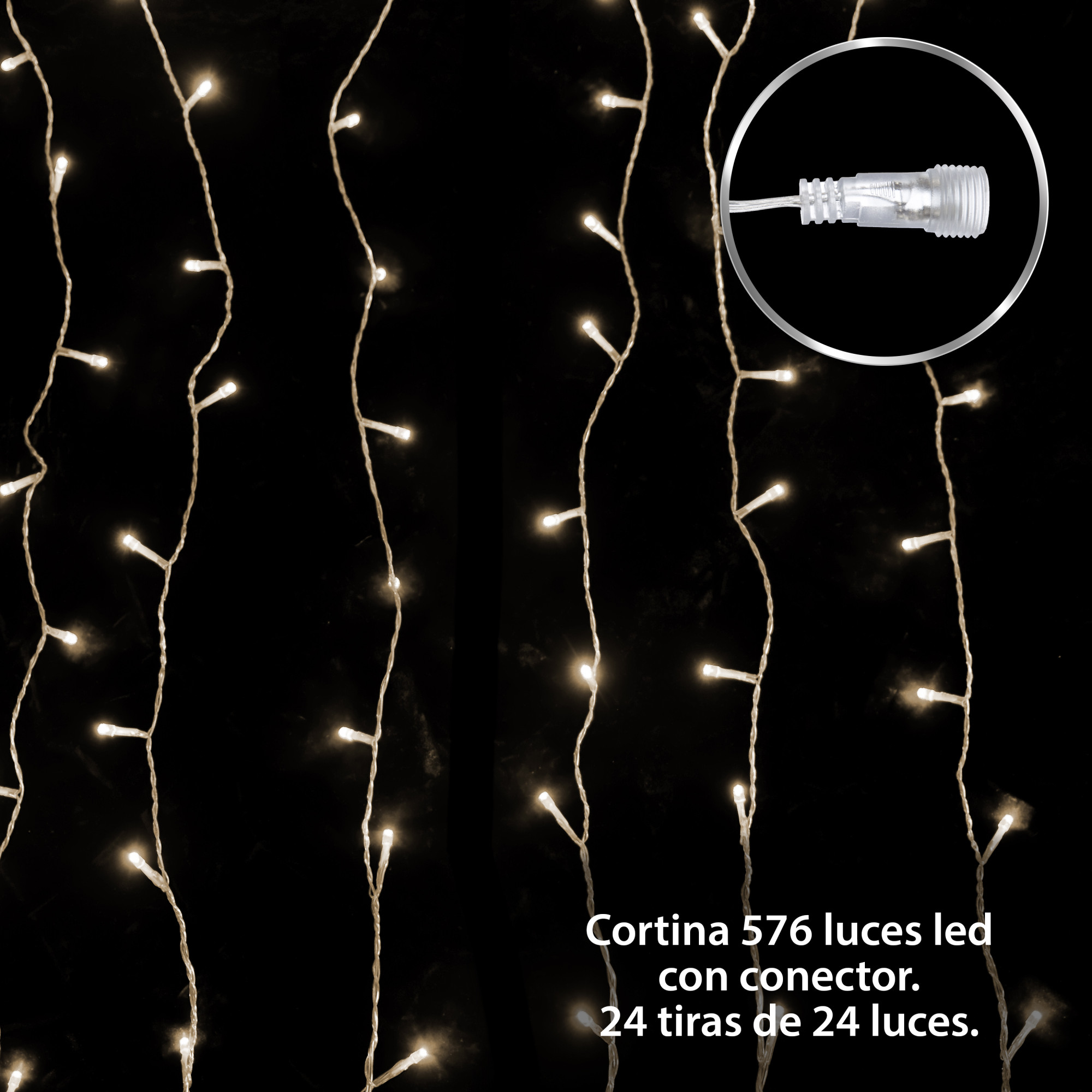 DZ-111-743 ГИРЛЯНДА 576 LED (220V) TO4ROOMS 