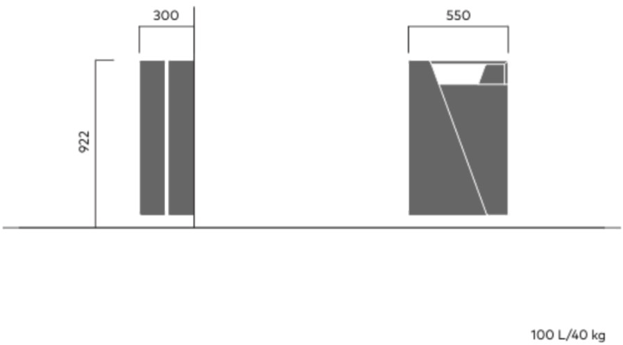 VESTRE Урна для мусора с пепельницей Bloc sun-id-1465457 - Вид №10