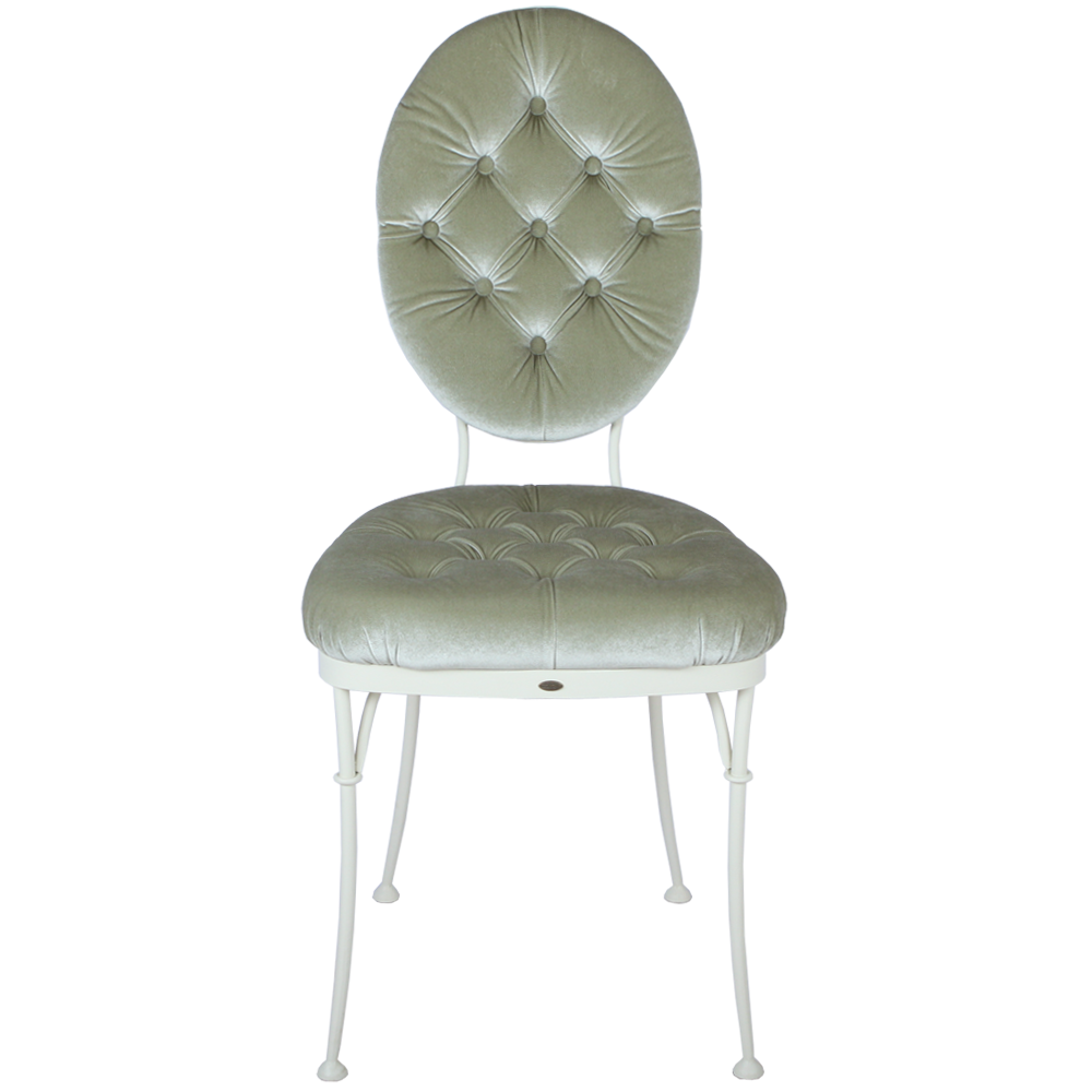 19015 Стул кованый Аделаида Айвори Амели Фисташковый BOGACHO 4627138244739 - Вид №3