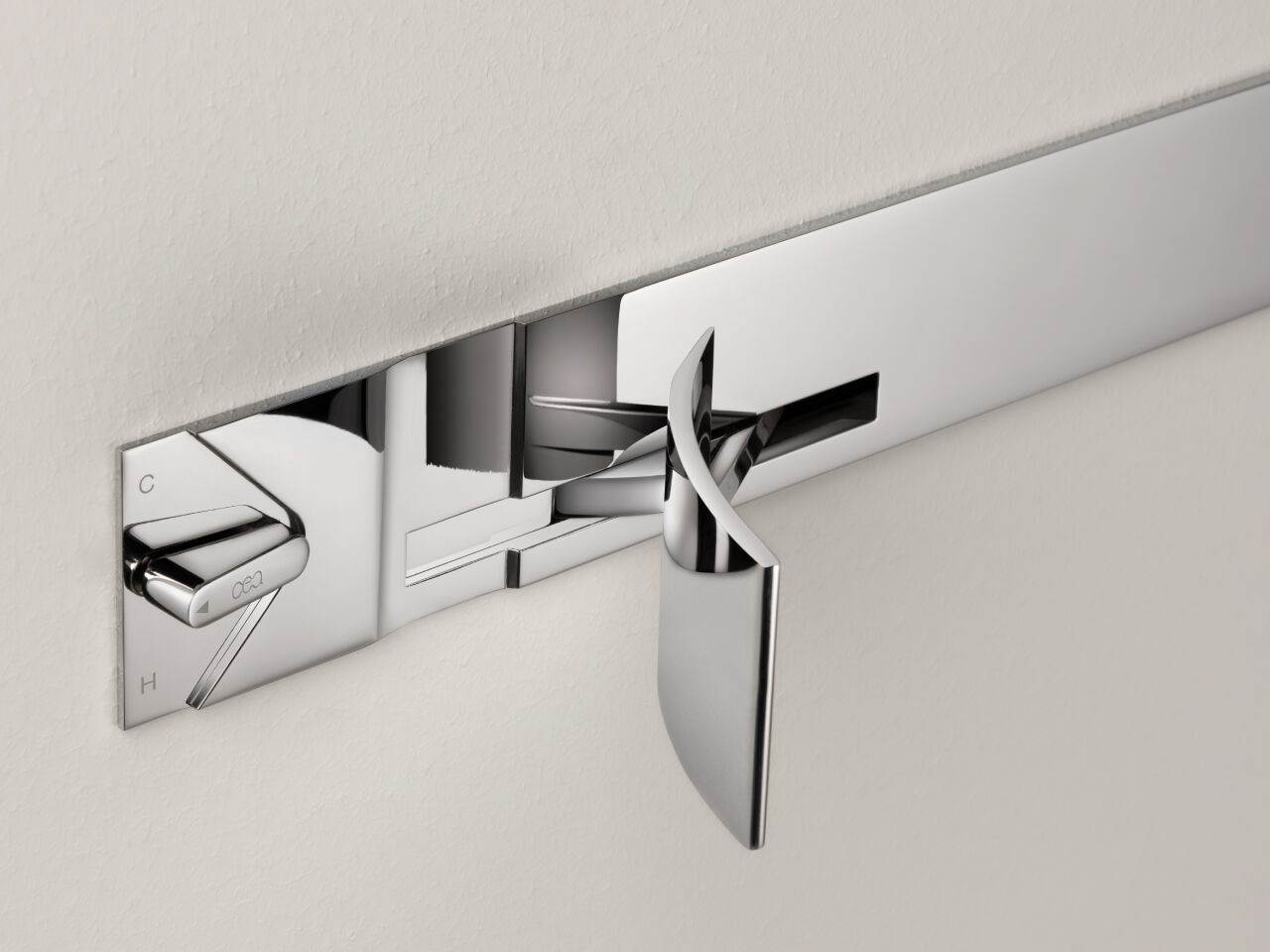 Смеситель для раковины из нержавеющей стали с 2 отверстиями CEADESIGN CUT PLUS ARCH-00018282