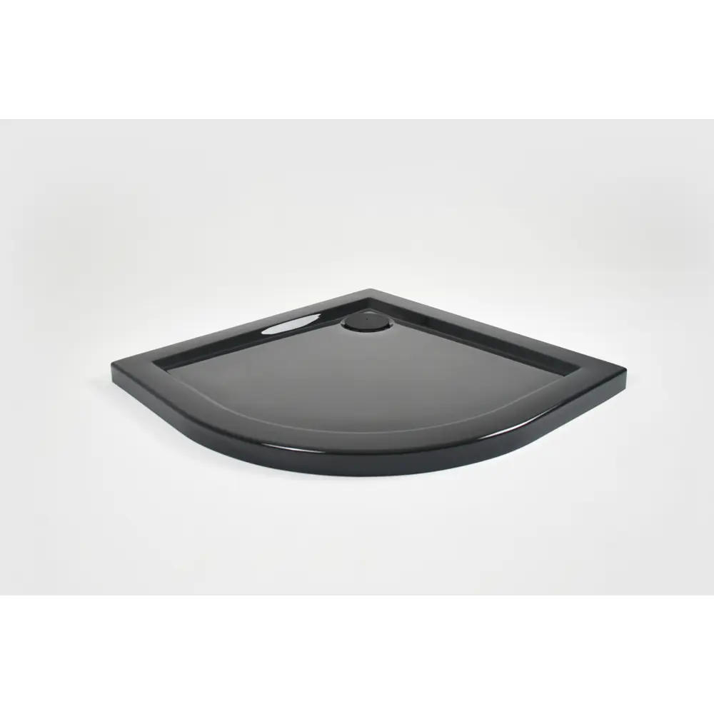 METAKAM Apart Black — угловой душевой поддон 90×90 см с сифоном 89359645 Joy Black STLM-0986563 - Вид №2