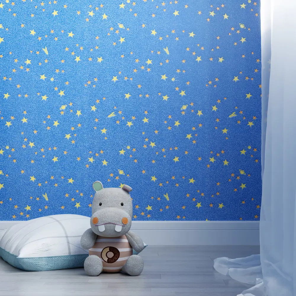 Обои виниловые Палитра Stars синие 0.53 м 1078-63 10673903 STLM-2087984 - Вид №2