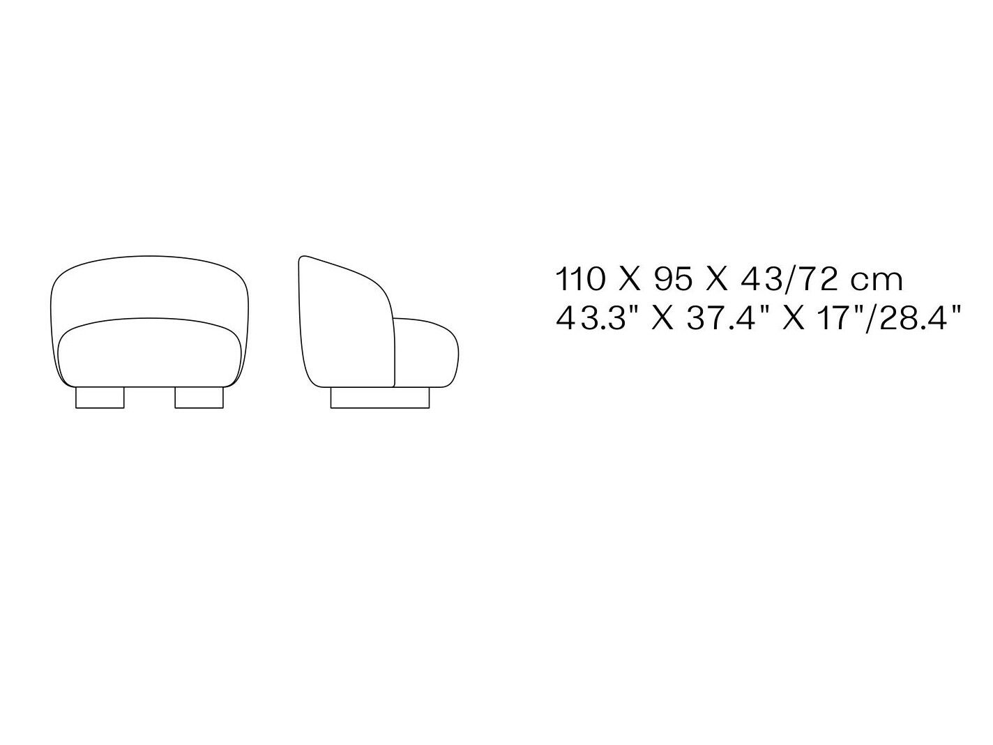 Тканевое кресло Naturedesign Главная ARCH-00073982 - Вид №4