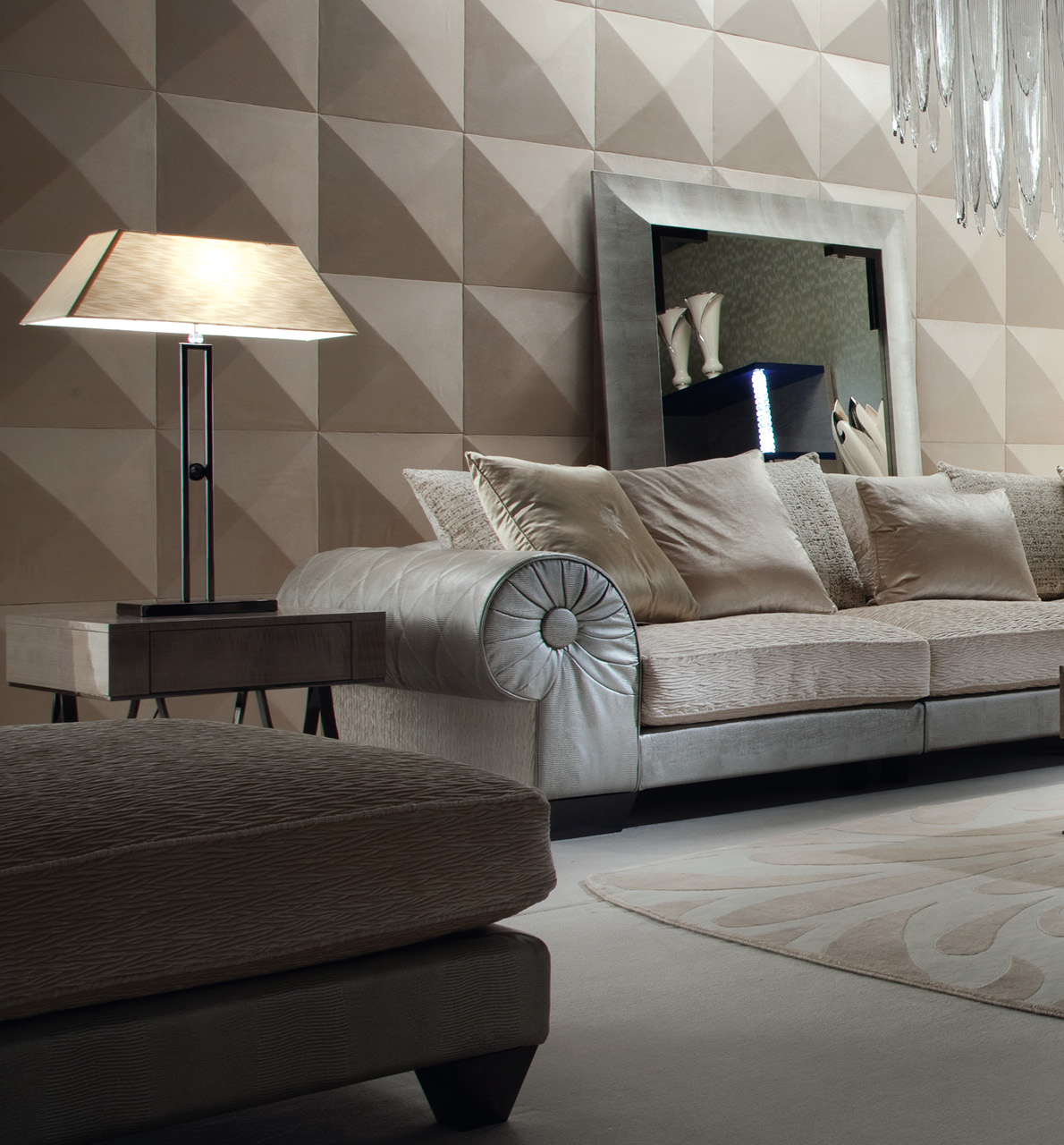 680/44 Alchemy квадратный торцевой стол - giorgio collection - Вид №2