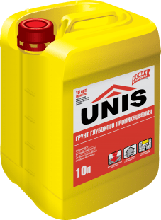 Грунтовка Юнис глубокого проникновения 10л Unis 4506 - Вид №1