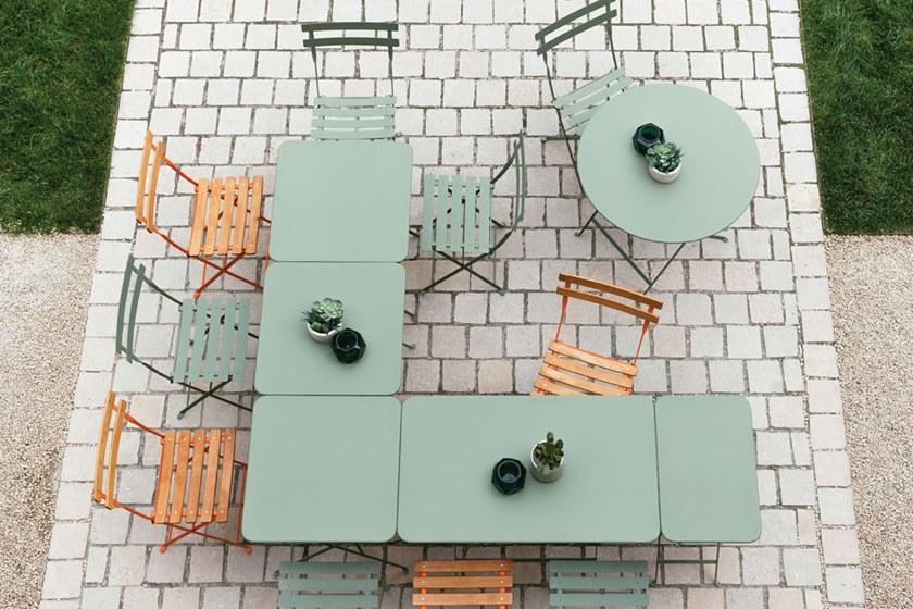 Fermob Складной круглый садовый стол из стали Bistro 0237 Bistrò - Вид №2