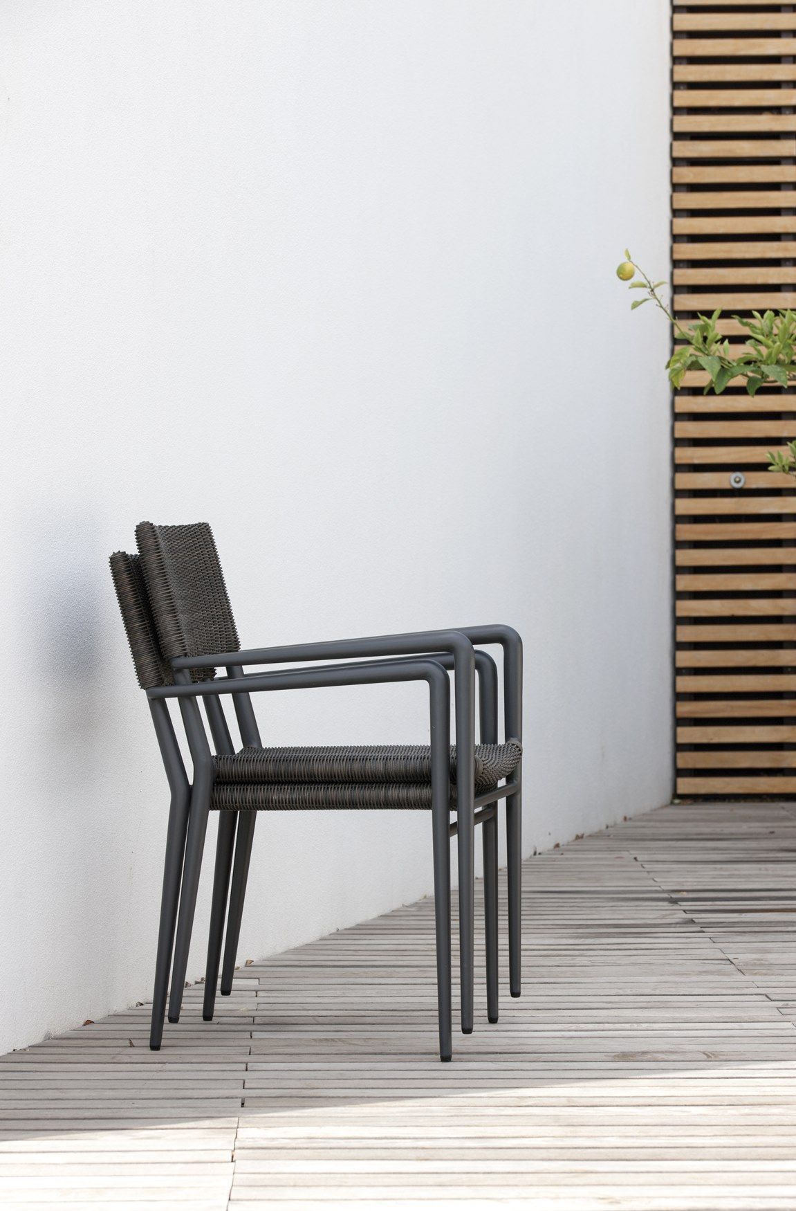 Штабелируемый стул WaProLace® с подлокотниками Unopiù EXPERIENCE ARCH-00029659 - Вид №6