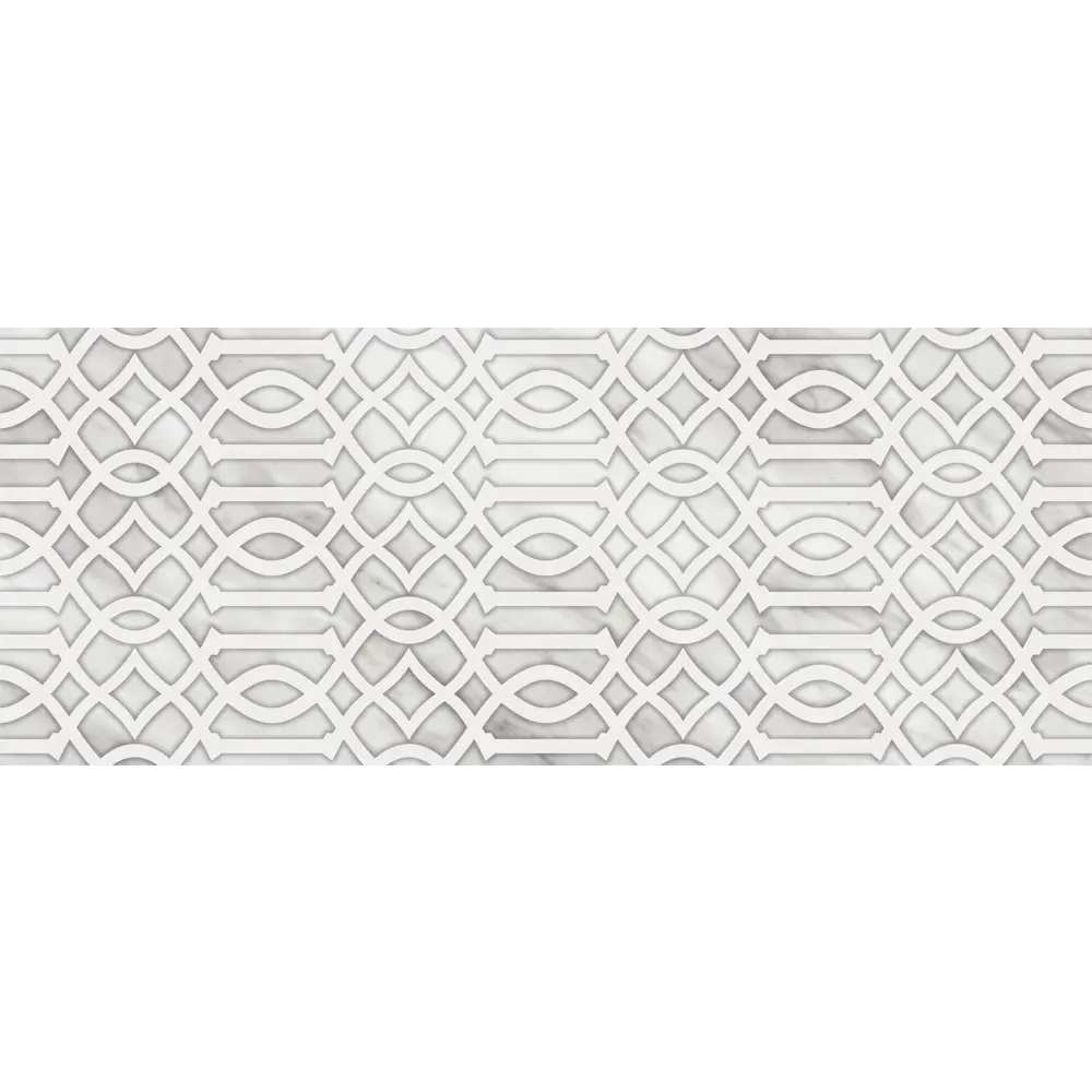 Декор настенный Kerama Marazzi Кремона AZ/A049/7234 20x50 см матовый цвет белый 87653958 STLM-2087269