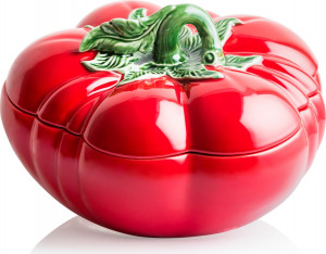 10581765 Bordallo Pinheiro Супница с крышкой Bordallo Pinheiro Томат 4,5л, керамика Керамика