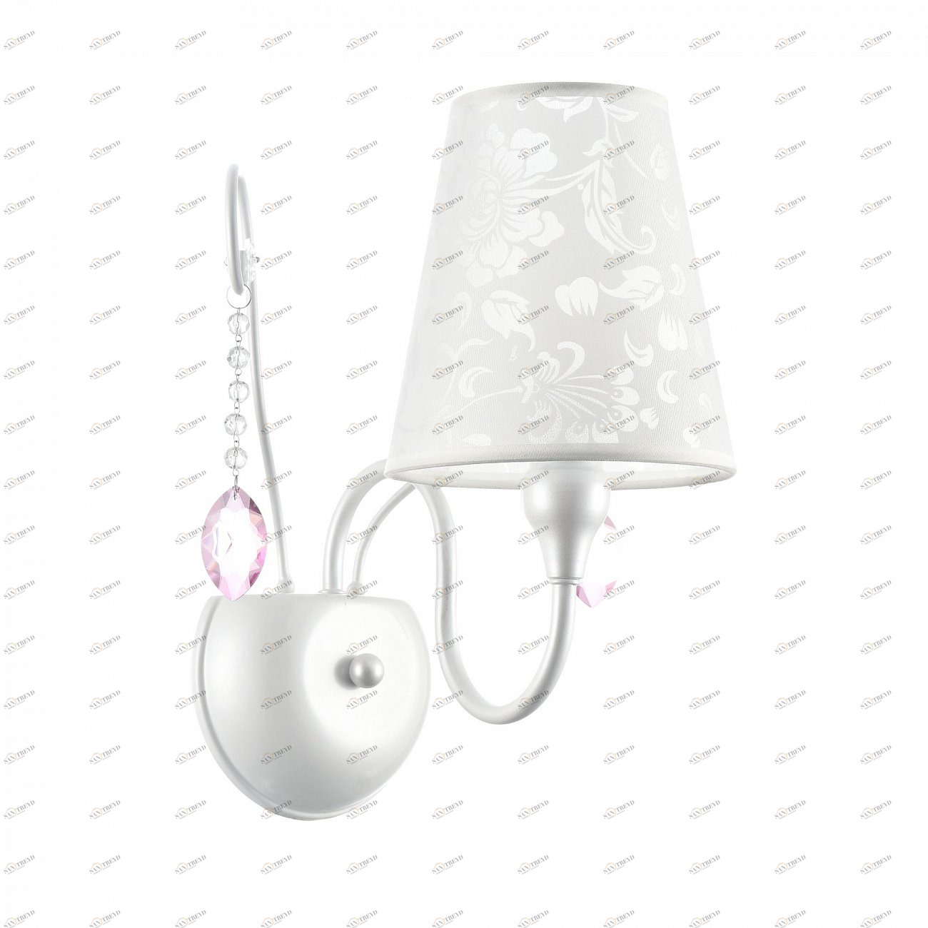 Бра настенное жемчужно-белое Adelaide FR2306-WL-01-W FREYA CLASSIC 00-3957466 Белый