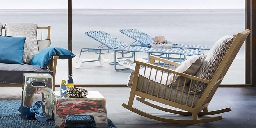 Gervasoni Садовое кресло-качалка в ироко Gervasoni outdoor sun-id-1460659 - Вид №4