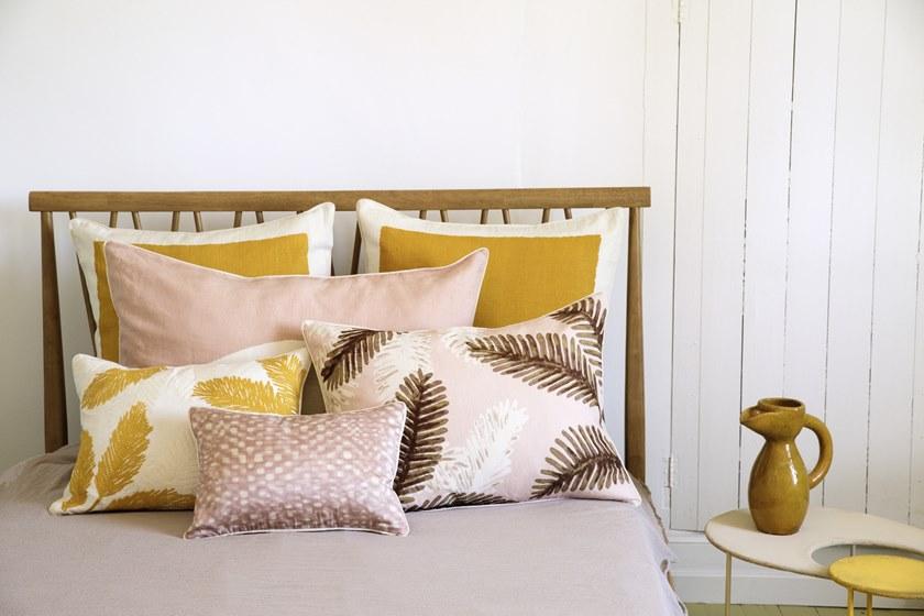 Élitis Прямоугольная подушка из бархата с цветочными мотивами sun-id-1442785 - Вид №2