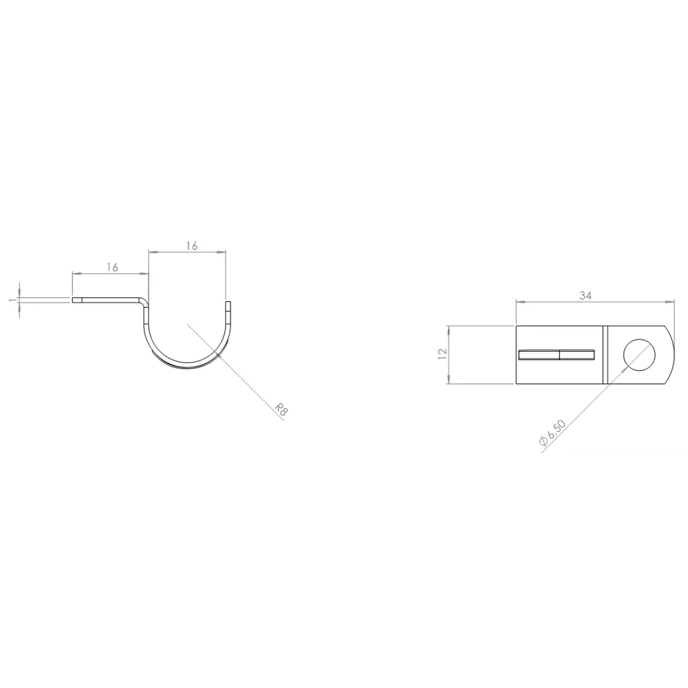 Santreyd Скоба крепежная оцинкованная для кабелей и труб 16 мм (50 шт) 84964415 STLM-1407794 - Вид №4