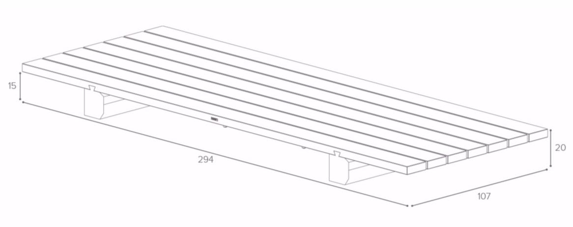 Royal Botania Низкий прямоугольный алюминиевый садовый столик в современном стиле Vigor lounge sun-id-1363020 - Вид №6