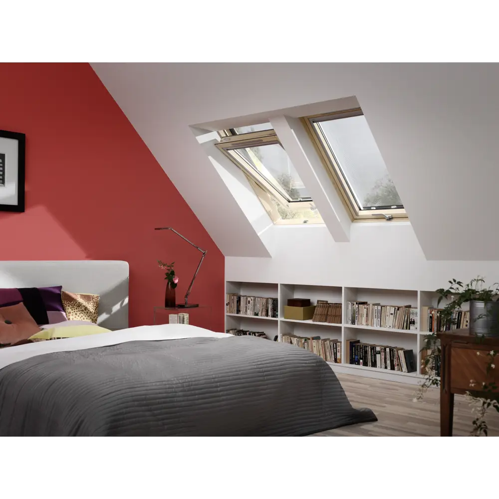 Окно мансардное с нижней ручкой Велюкс 66x118 см Velux STLM-2037985 - Вид №3