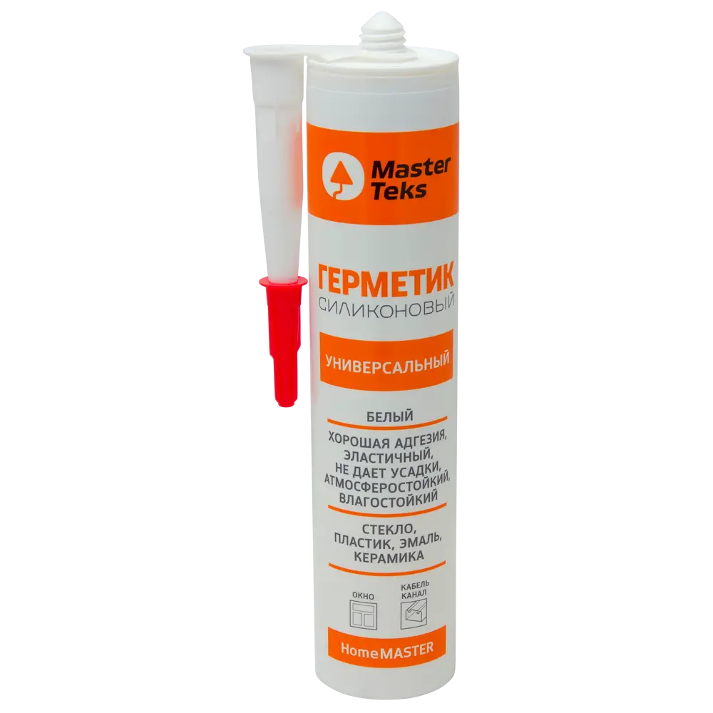 Силиконовый герметик MasterTeks для герметизации швов и щелей 86408717 STLM-0068815