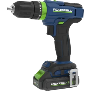 Аккумуляторная дрель-шуруповерт Rockfield RF2052K с ударным механизмом 89366404