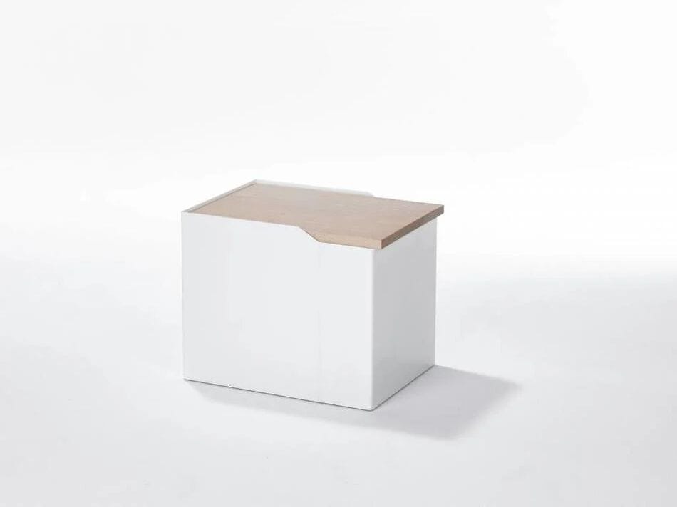 Алюминиевая и деревянная корзина для белья Stadtnomaden SAMMLER S ARCH-00052460 - Вид №1