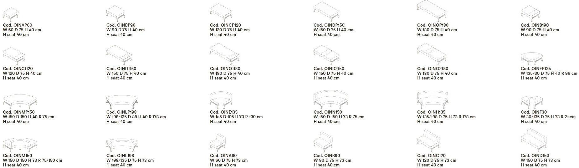 Tacchini Модульная тканевая скамья со спинкой sun-id-1443769 - Вид №8