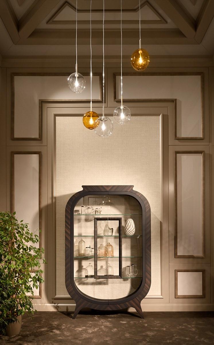 Prestige Витрина из стекла и дерева в стиле модерн Gran duca Cvc044 - Вид №1