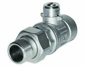 Carlo Poletti V08301Q Клапан шаровый 3-ходовой вертикальный, полнопроходной.