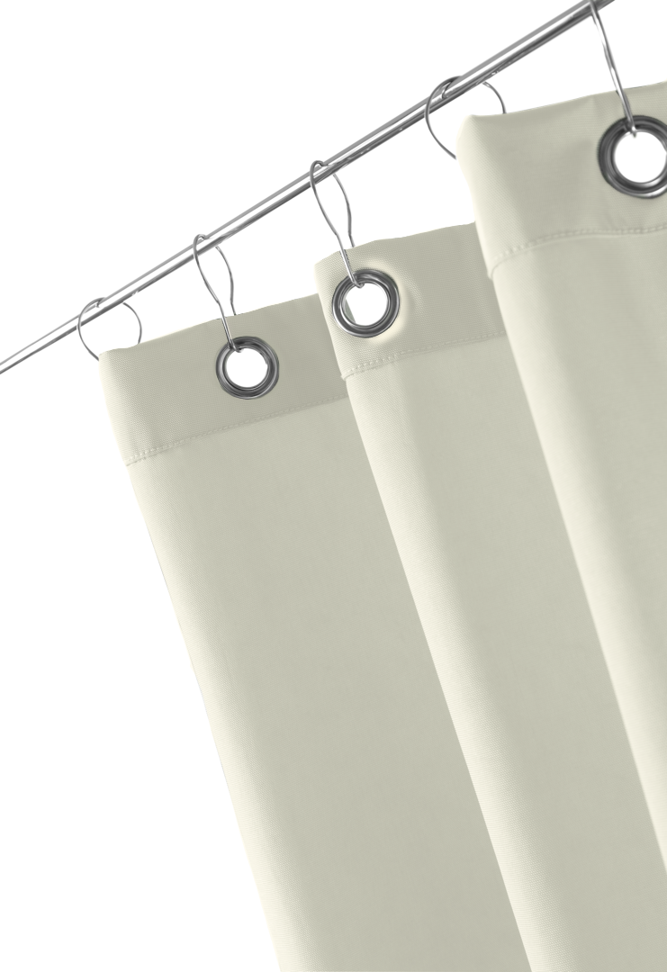 Штора для душа LOFT DV DECOR WALTHER Нейлон / Черный 951760 - Вид №1