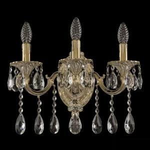 Бра настенное золотистое Bohemia Ivele 7201B10 GW BOHEMIA IVELE СВЕЧА 00-3889089 Золото