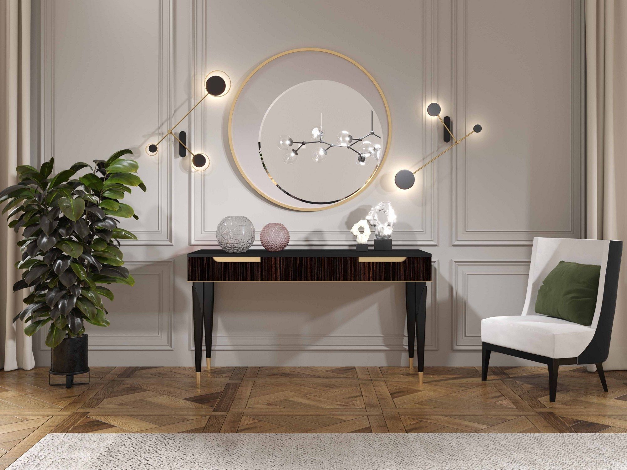 Бархатное кресло GUERRA VANNI Iconic ARCH-00050397 - Вид №3