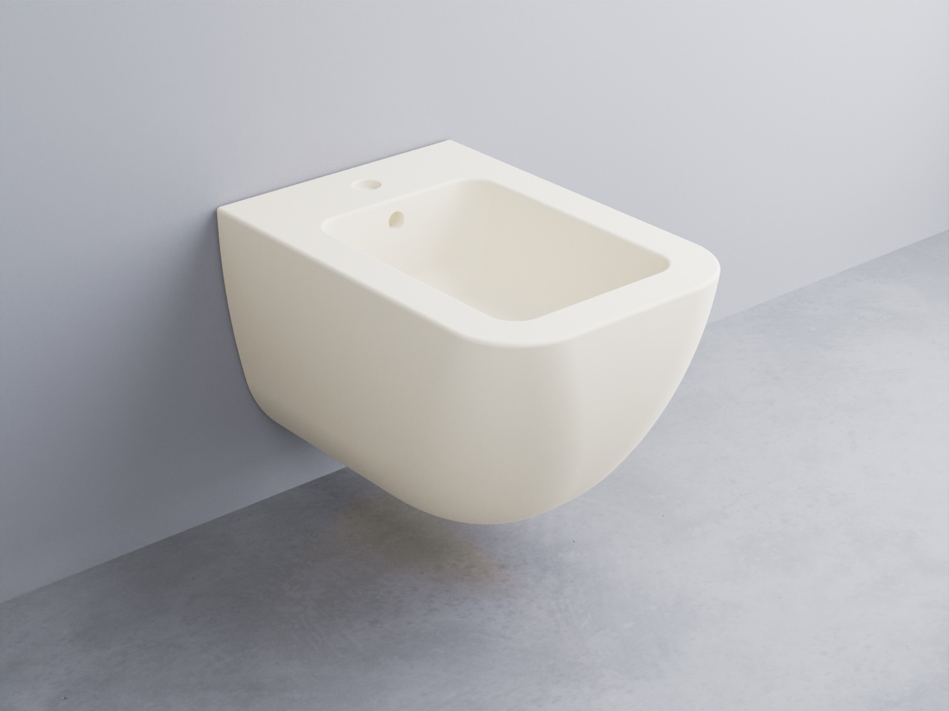 SHCOBS-TL Биде подвесное с одним отверстием под смеситель, в комплекте с крепежами cielo Shui Comfort Ceramica Cielo