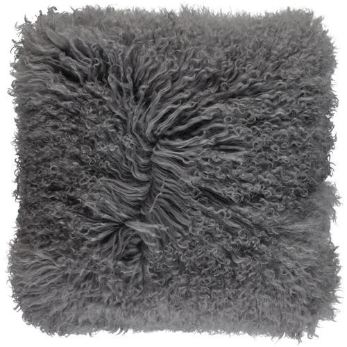 NCL1059_ST Подушка мех тибетской козы 40x40 Natures Collection Santreyd 