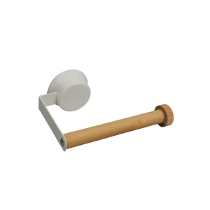 Держатель для туалетной бумаги Аквалиния на присоске цвет белый