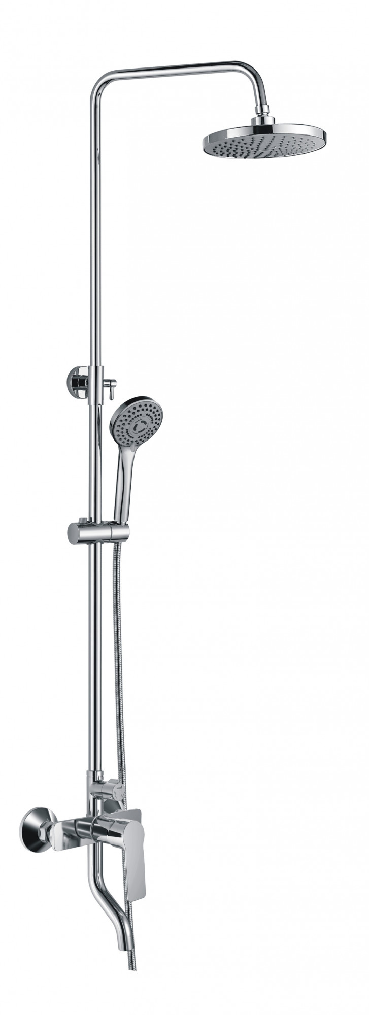 HB2414 Душевая система , хром Haiba 