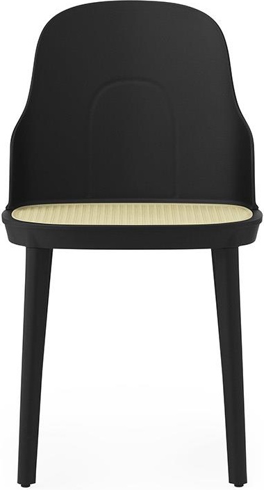 304045 Chair Molded Wicker, Black / полипропилен Normann Copenhagen Allez  - Вид №1