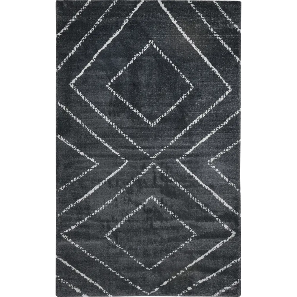 Ковер полипропилен Fjord 50407/690 120x170 см цвет черный 82741518 STLM-2047230 BALTA RUGS 