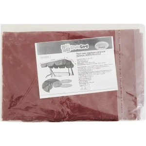 GREENGARD Тент для садовых качелей с УФ-защитой в бордовом цвете 83428640