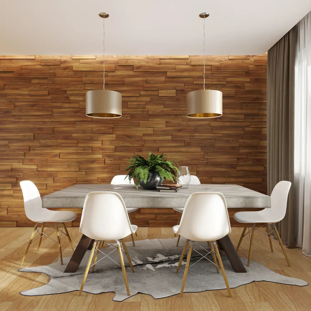 Santreyd 3D-панели из термообработанной осины для создания объемного интерьера 18742512 STLM-0012340 - Вид №6