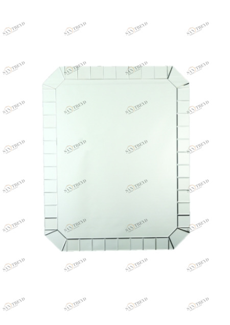 Зеркало прямоугольное настенное Elmire PUSHA ДИЗАЙНЕРСКИЕ 062634 Зеркальный 