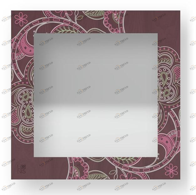 LIGNIS® Квадратное настенное зеркало в раме Dolcevita marrakech 12.048