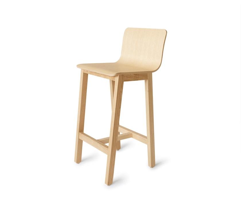 Askia Высокий табурет из дуба с подставкой для ног Version 3 1.c07.ok - Вид №9