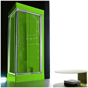 Душевая кабина Gruppo treesse Acquazzurra 72 STB-B7577S-S белая с баней и гидромассажем угловая левая
